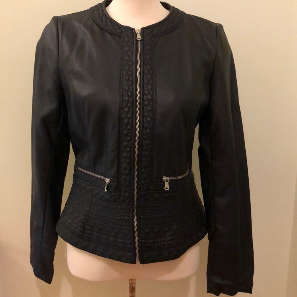 New ! Ricki’s faux leather jacket , size M